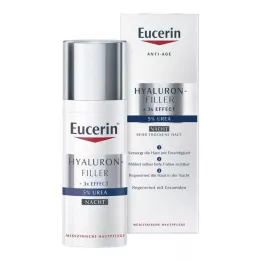 EUCERIN Combleur hyaluronique anti-âge UREA Crème de nuit, 50 ml