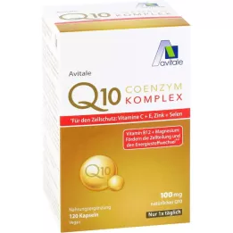 COENZYM Capsules Q10 100 mg+vitamines+minéraux, 120 capsules