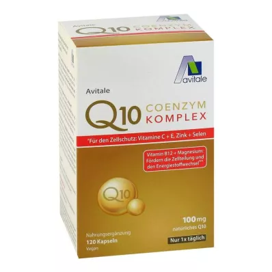 COENZYM Capsules Q10 100 mg+vitamines+minéraux, 120 capsules