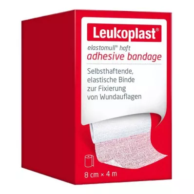 LEUKOPLAST Elastomull haft bande de fixation élast.8 cmx4 m, 1 pc
