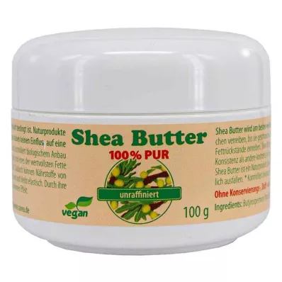 SHEABUTTER non raffiné 100% pur, 100 g