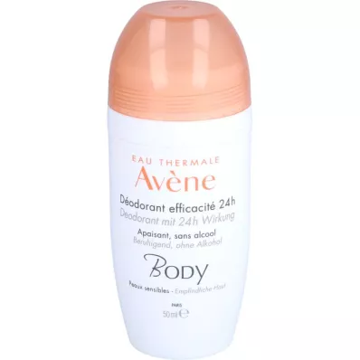 AVENE Déodorant pour le corps avec effet 24h, 50 ml