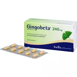 GINGOBETA 240 mg Comprimés pelliculés, 50 pc