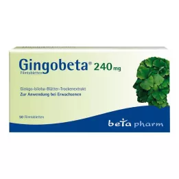 GINGOBETA 240 mg Comprimés pelliculés, 50 pc