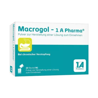 Macrogol-1A Pharma poudre pour solution buvable, 10 pc
