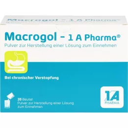 MACROGOL-1A Pharma Plv. pour la fabrication dune suspension buvable, 20 pcs