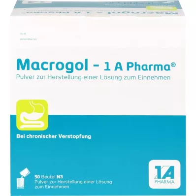 MACROGOL-1A Pharma Plv. pour la fabrication dune suspension buvable, 50 pcs