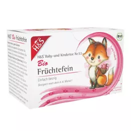 H&amp;S Tisane bio pour bébés et enfants, sachets filtres, 20X2.5 g