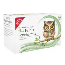 H&amp;S Tisane bio pour bébés et enfants, mélange de fenouil, 20X1.5 g