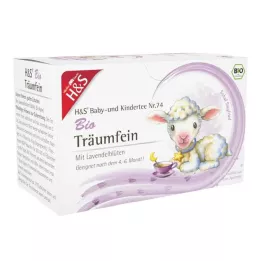 H&S Bio Tisane pour bébé et enfant Träumfein, sachets filtres, 20X1.2 g