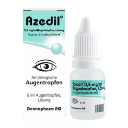 AZEDIL Gouttes oculaires 0,5 mg/ml, solution, 6 ml