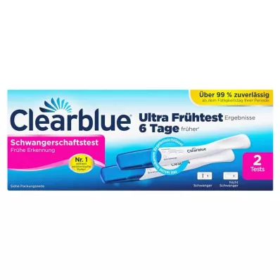 Test de grossesse Clearblue Détection précoce, 2 pc
