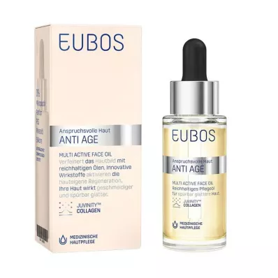 EUBOS ANTI-AGE Huile visage multi-active, 30 ml