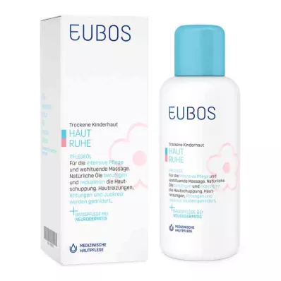 Huile de soin apaisante pour la peau des enfants Eubos (100 ml)