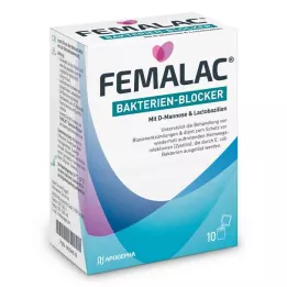 FEMALAC Bloqueur de bactéries en poudre, 10 pces