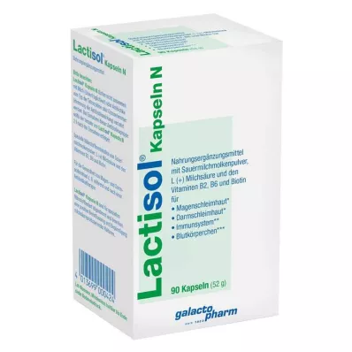 LACTISOL Gélules N, 90 pièces