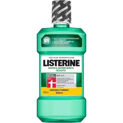 LISTERINE Bain de bouche protecteur des dents &amp; Bain de bouche protecteur des gencives, 600 ml