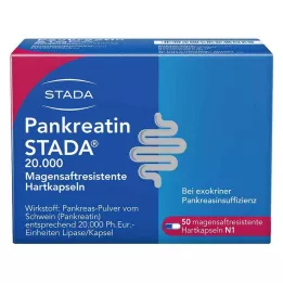 Pancréatine STADA® 20 000, 50 pc