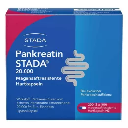 Pancréatine STADA® 20 000, 200 pc