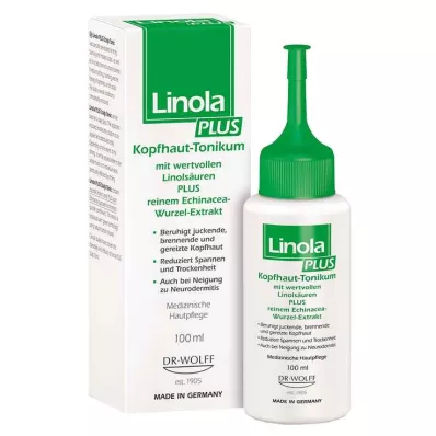 LINOLA PLUS Lotion tonique pour le cuir chevelu, 100 ml