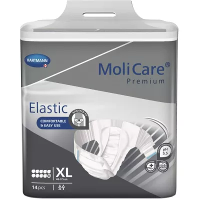 MOLICARE Premium Elastic Slip 10 gouttes taille XL, 14 pièces