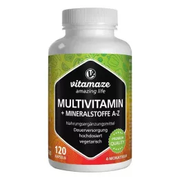 MULTIVITAMIN KAPSELN hautement dosé, 120 pcs