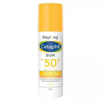 CETAPHIL Sun Daylong SPF 50+ reg.MS-Fluide visage, 50 ml