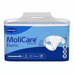 MOLICARE Premium Elastic Slip 9 gouttes taille S, 26 pièces
