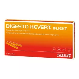 DIGESTO Hevert injekt ampoules, 10X2 ml