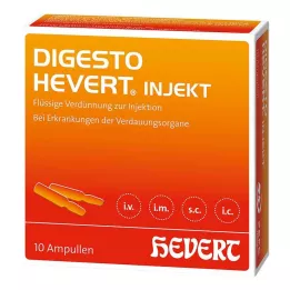DIGESTO Hevert injekt ampoules, 10X2 ml