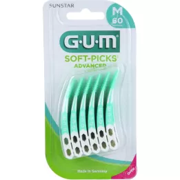 GUM Soft-Picks Advanced medium, 60 pièces