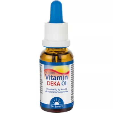 VITAMIN DEKA Huile Dr.Jacobs gouttes, 20 ml