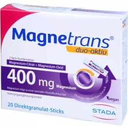 MAGNETRANS sticks duo-aktiv 400 mg, 20 sticks