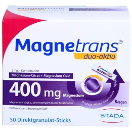 MAGNETRANS sticks duo-aktiv 400 mg, 50 sticks
