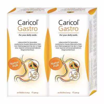 CARICOL Sachets Gastro paquet double, 40X21 ml