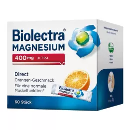 BIOLECTRA Magnésium 400 mg ultra Direct Orange, 60 Comprimés
