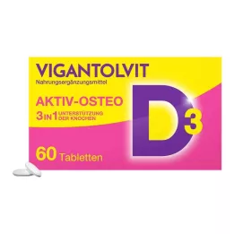 VIGANTOLVIT Vitamine D3 K2 Calcium comprimés pelliculés, 60 pc