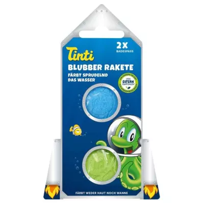 TINTI Bain fusée à bulles, 2X20 g