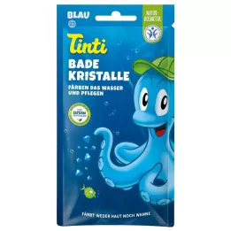 TINTI Cristaux de bain bleu, 60 g