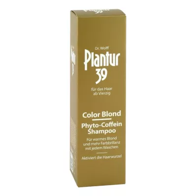 PLANTUR 39 Color Blond Shampooing à la phyto-caféine, 250 ml