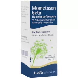 MOMETASON Bêta spray contre le rhume des foins 50μg/sp.140 Sp.St, 18 g
