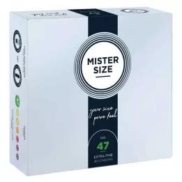 MISTER Préservatifs Size 47, 36 pces