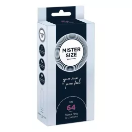 MISTER Préservatifs Size 64, 10 pcs