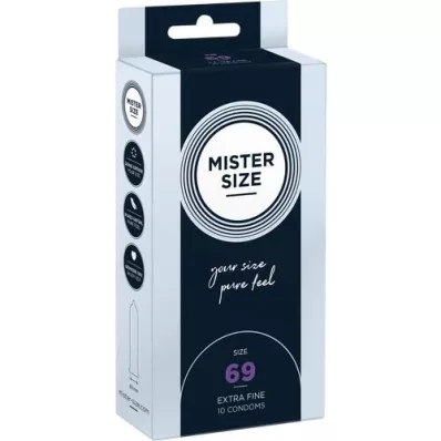 MISTER Préservatifs Size 69, 10 pcs