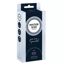 MISTER Préservatifs Size 69, 10 pcs