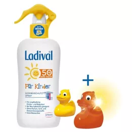 LADIVAL Spray de protection solaire pour enfants LSF 50+, 200 ml