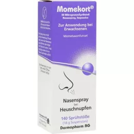 MOMEKORT 50 μg/pulvérisation nasale Susp.140 adulte, 18 g