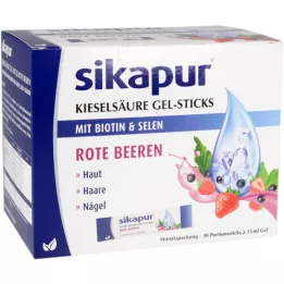 SIKAPUR Bâtonnets de gel de silice aux baies rouges, 30 pc