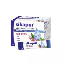 SIKAPUR Bâtonnets de gel de silice aux baies rouges, 30 pc
