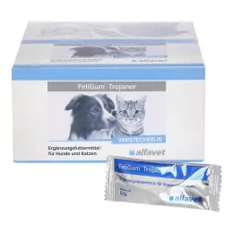 FELIGUM Trojan Alimentaire Ergonomique pour Chien/Chat, 30X10 g